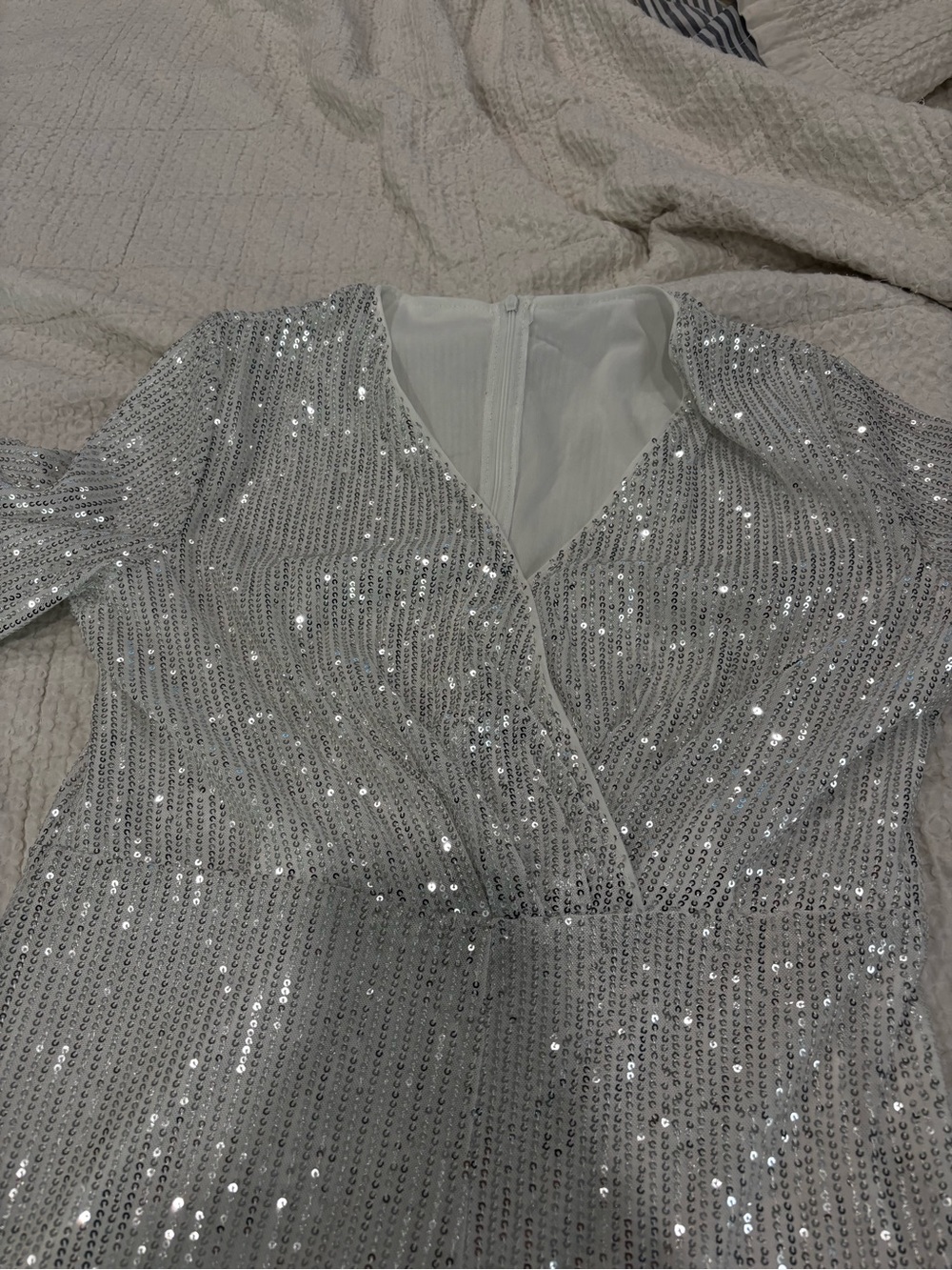 SHEIN sequin jump suit XL - Picture 2 of 5
